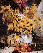 Nikolay Fechin Sunflower oil painting